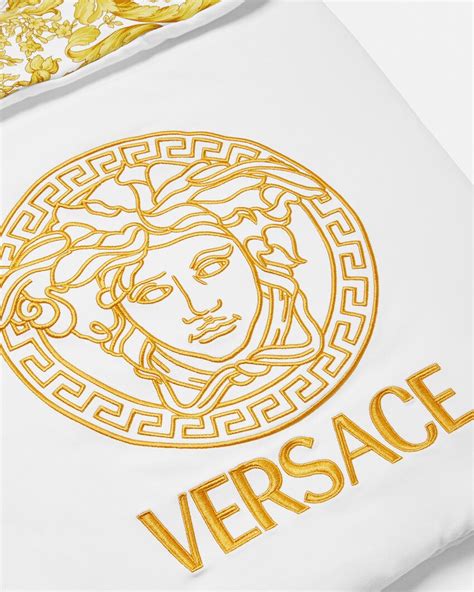 Versace Baby's Baroque Print Nest on SALE 